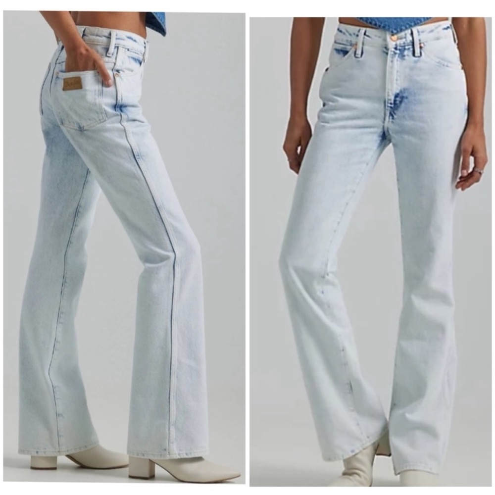 WRANGLER Westward 626 High Rise Bootcut Jeans NEW Storm Ultra Light Wash Size 31